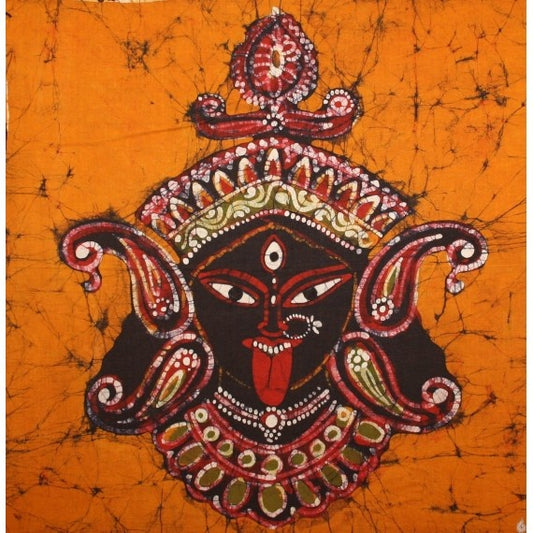 Goddess kali batik painting
